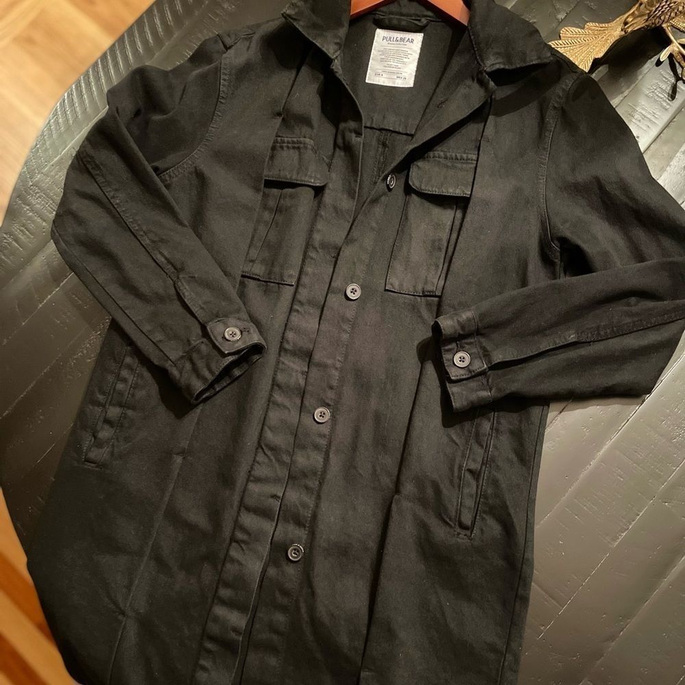 Pull&Bear Black Jean Jacket